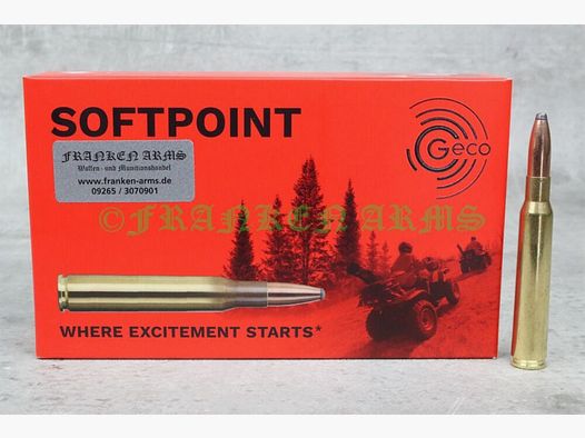 Geco Teilmantel 7x64 165gr. 10,7g 20 pièces prix dégressif