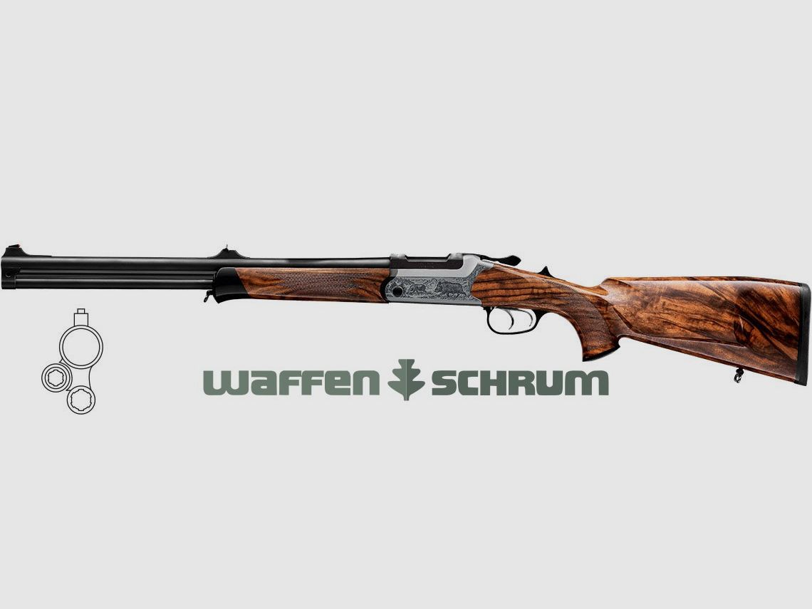 Blaser BD14 Luxus SHK:4 / Gravur: links-Schwarzwild & rechts-Rehwild