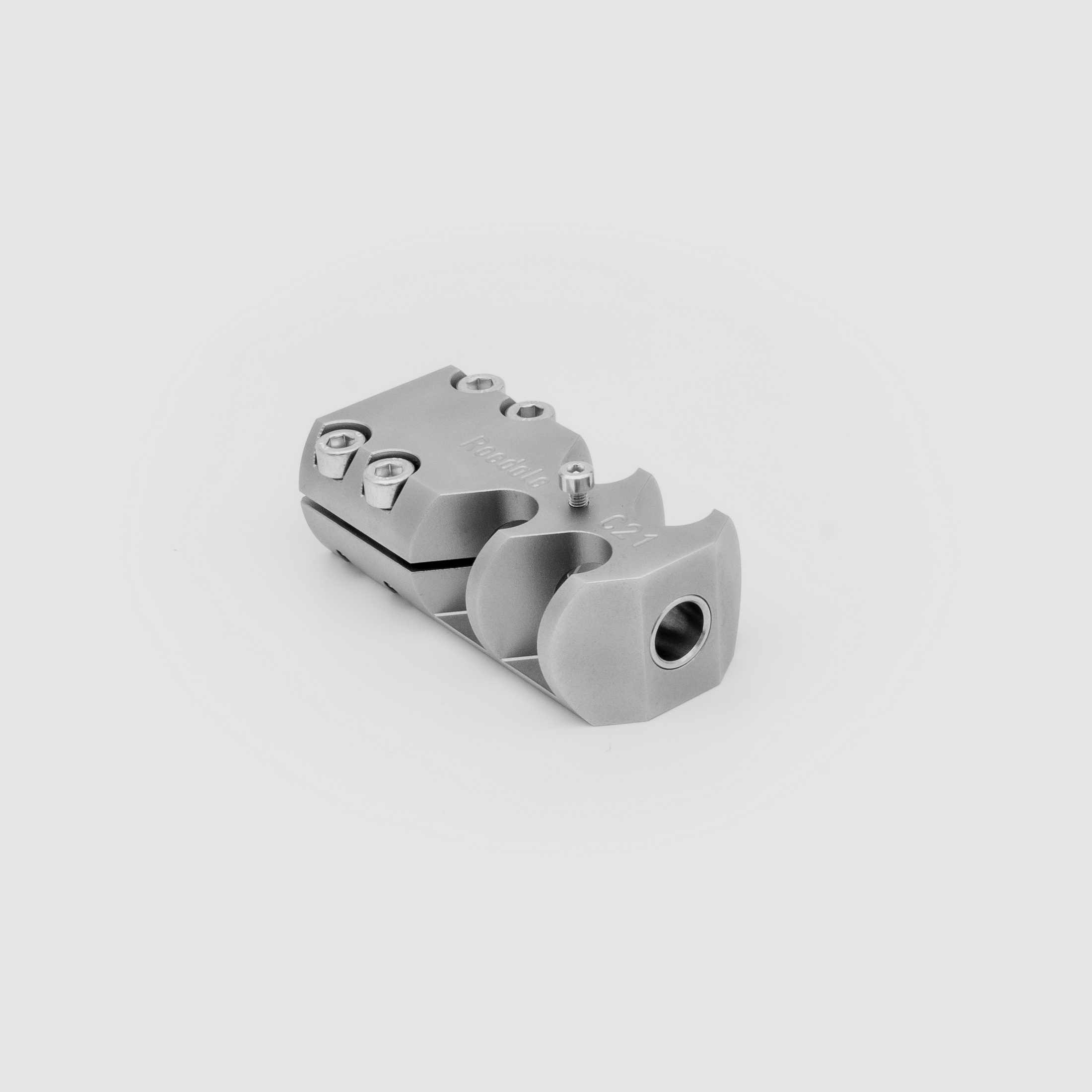 Roedale muzzle brake C21 - stainless steel