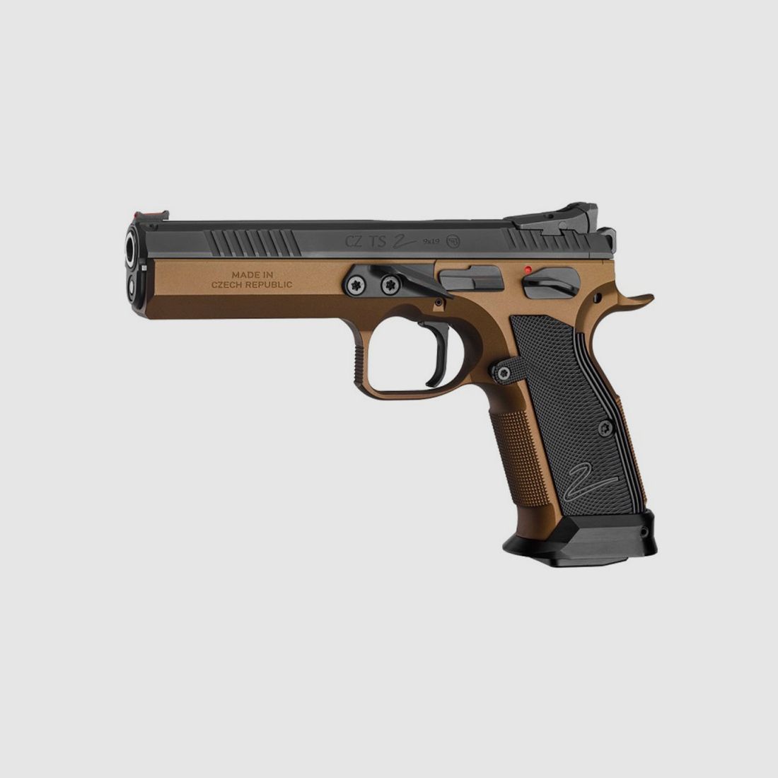 CZ SHADOW 2 TS DEEP BRONZE Pistole Kal. 9X19, Bild 1 von 2