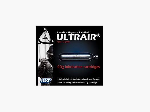 Capsula limpieza ASG Ultrair -Co2 12 g pack 5 Uds