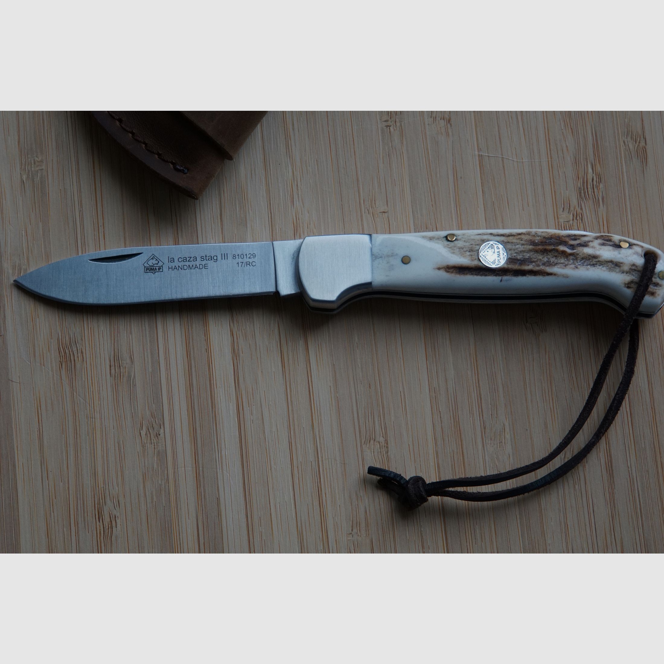 PUMA hunting knife "la caza stag 3