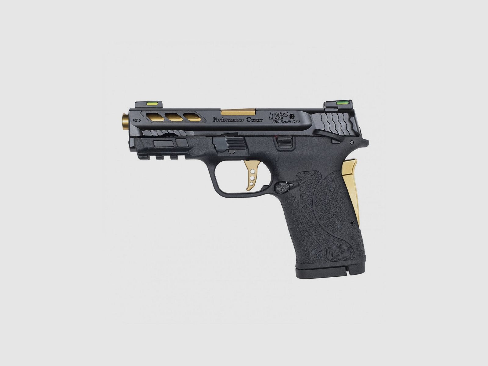 Smith & Wesson M&P 380 Ported Shield EZ GOLD ‘Performance Center’ Cal. 380 ACP, image 2 of 2
