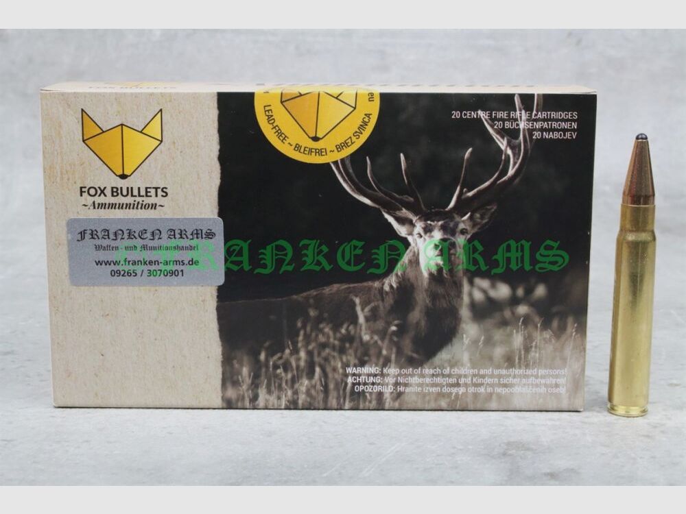FOX Bullets Classic Hunter 9,3x62 220gr. 14,2g 20 Stück Staffelpreise