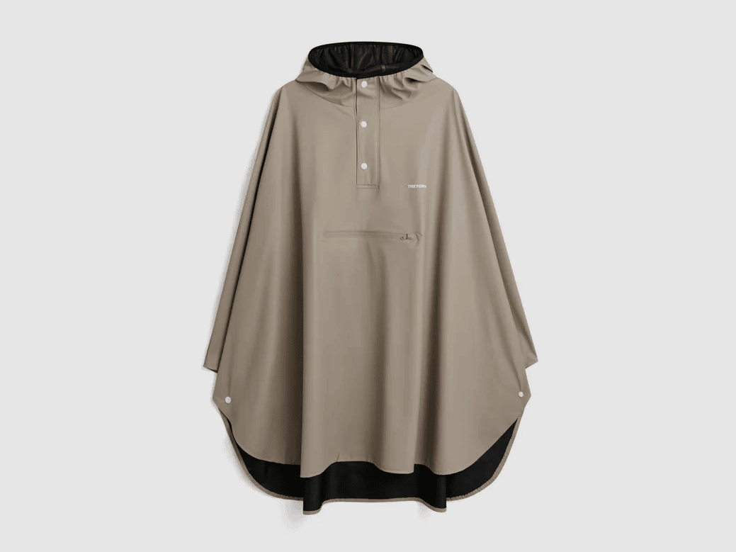 Tretorn Pu Lightweight Rain Poncho Mule