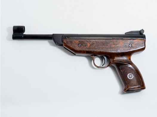 Weihrauch HW 70 luchtpistool kal. 4,5 mm serienummer: 129284
