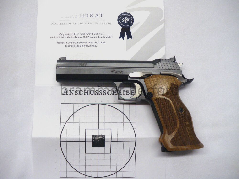 SIG SAUER P210 Super Target Black