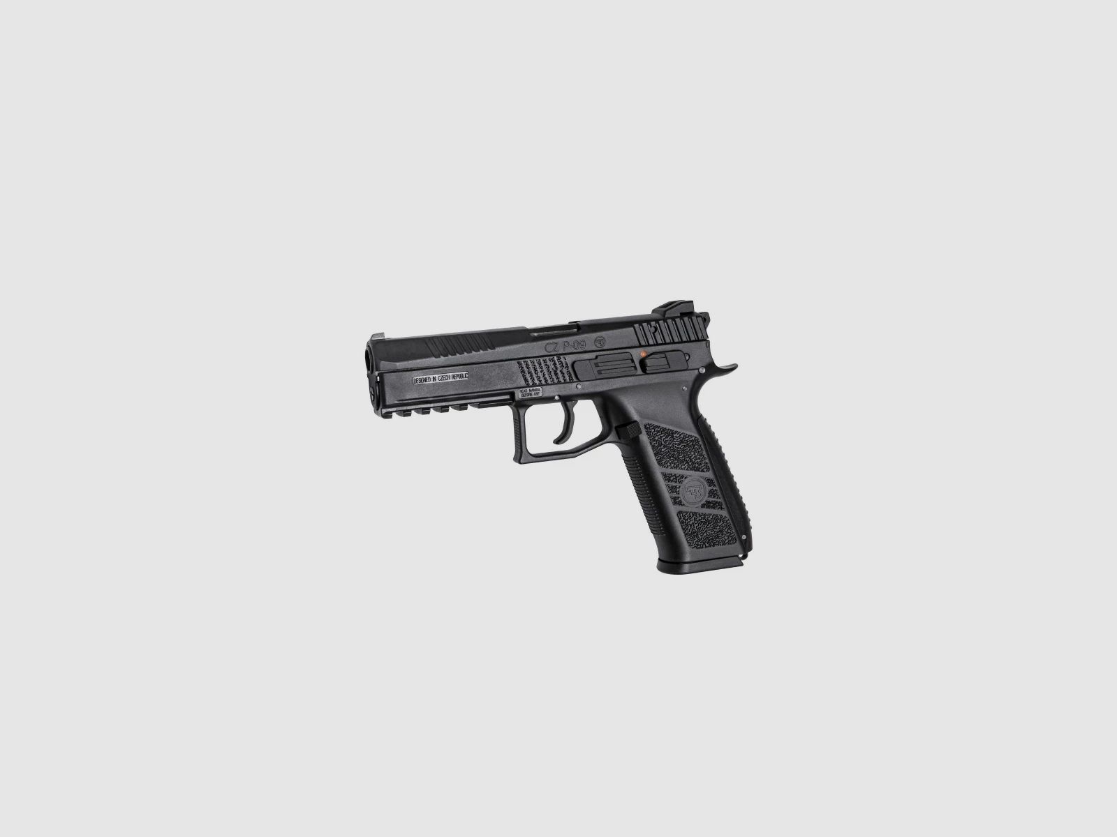 CZ P-09 Polymer Slide GBB Schwarz -F-