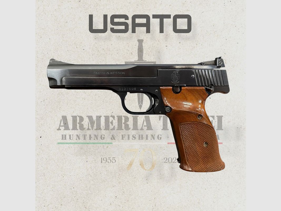 USED – PISTOL – SMITH & WESSON MODEL 41 cal. 22LR, image 1 of 4