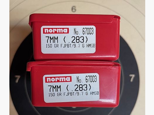 Geschosse .283 7mm 200 Stück Norma