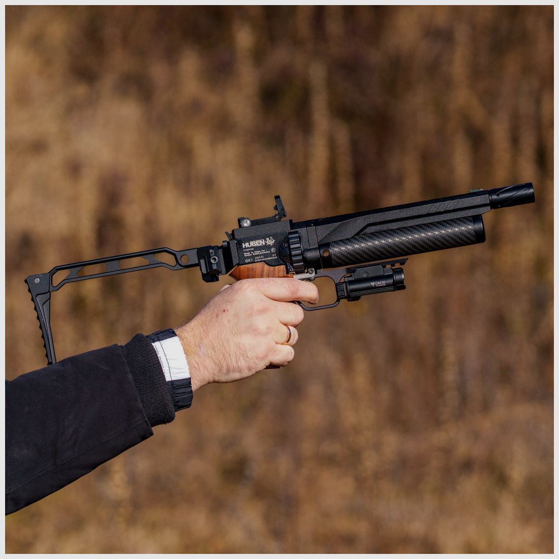 Lower Picatinny Rail Kit | Triggerguard | NUR kompatibel mit Huben GK1 V3 und MINI