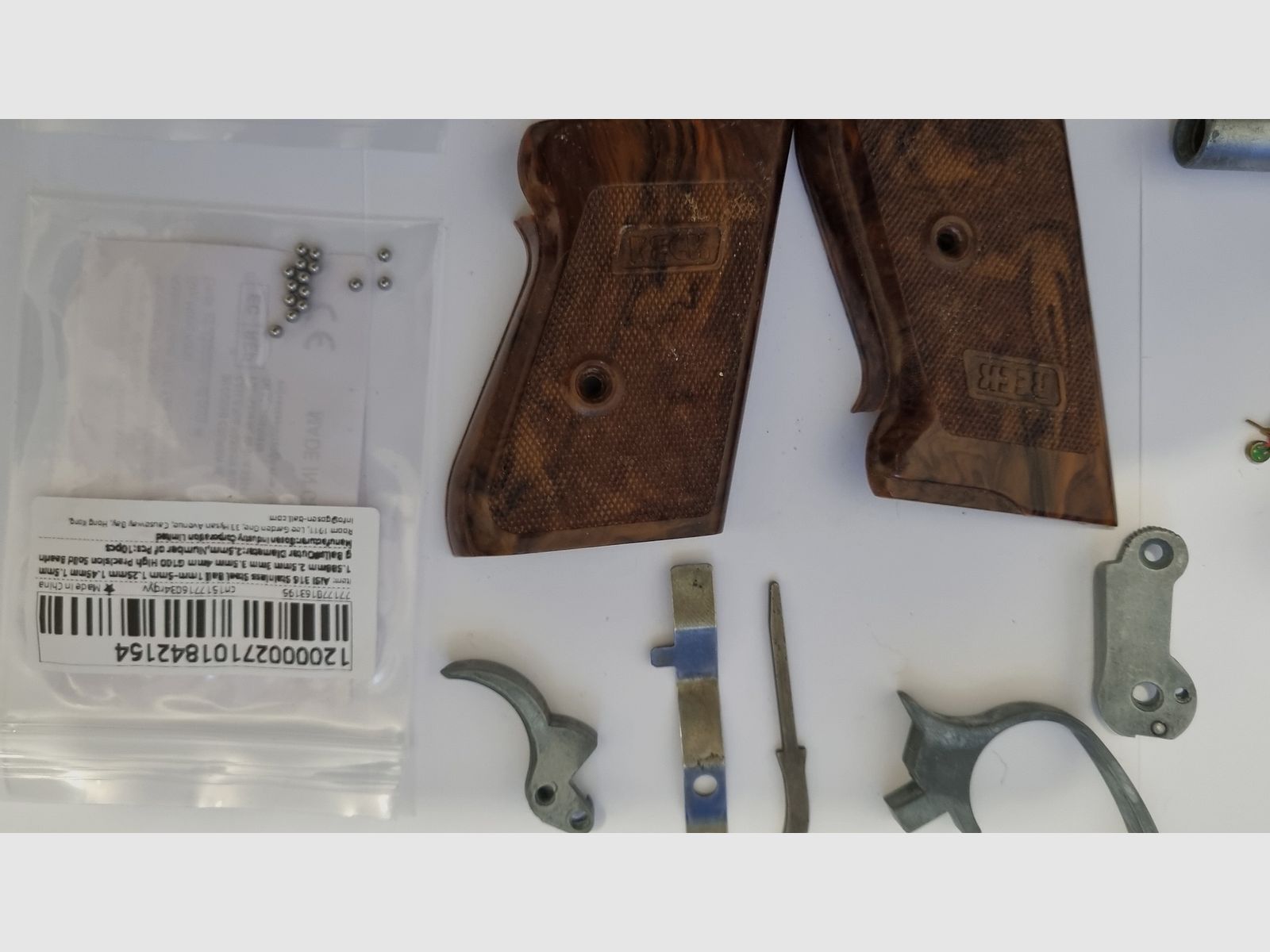 RECK Mod PK kal. 8mm K Siglé GS (schiet ook hagelmunitie) te renoveren en opnieuw te monteren ZONDER MAGAZIJN