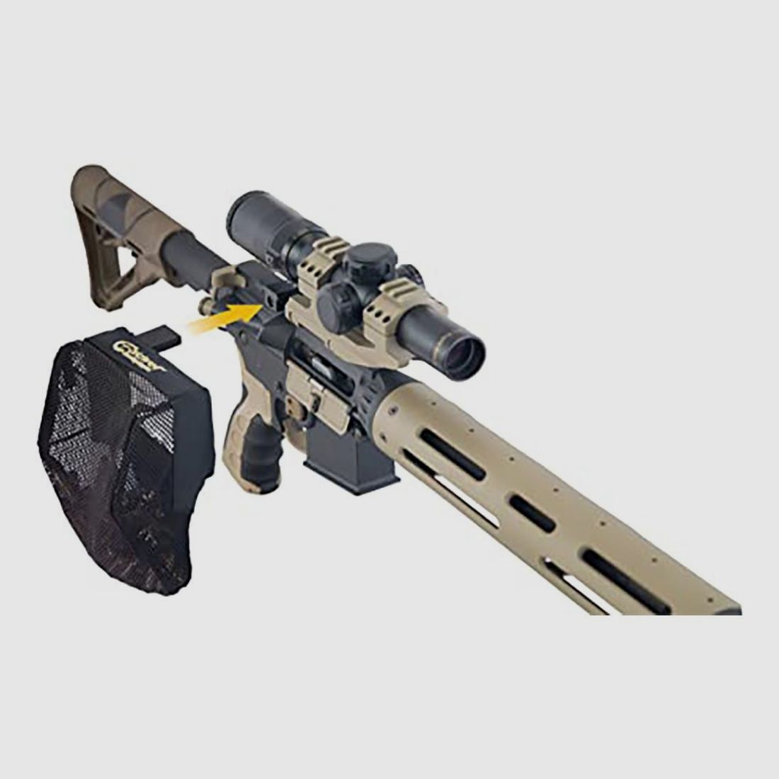 Caldwell AR Pic Rail Brass Catcher