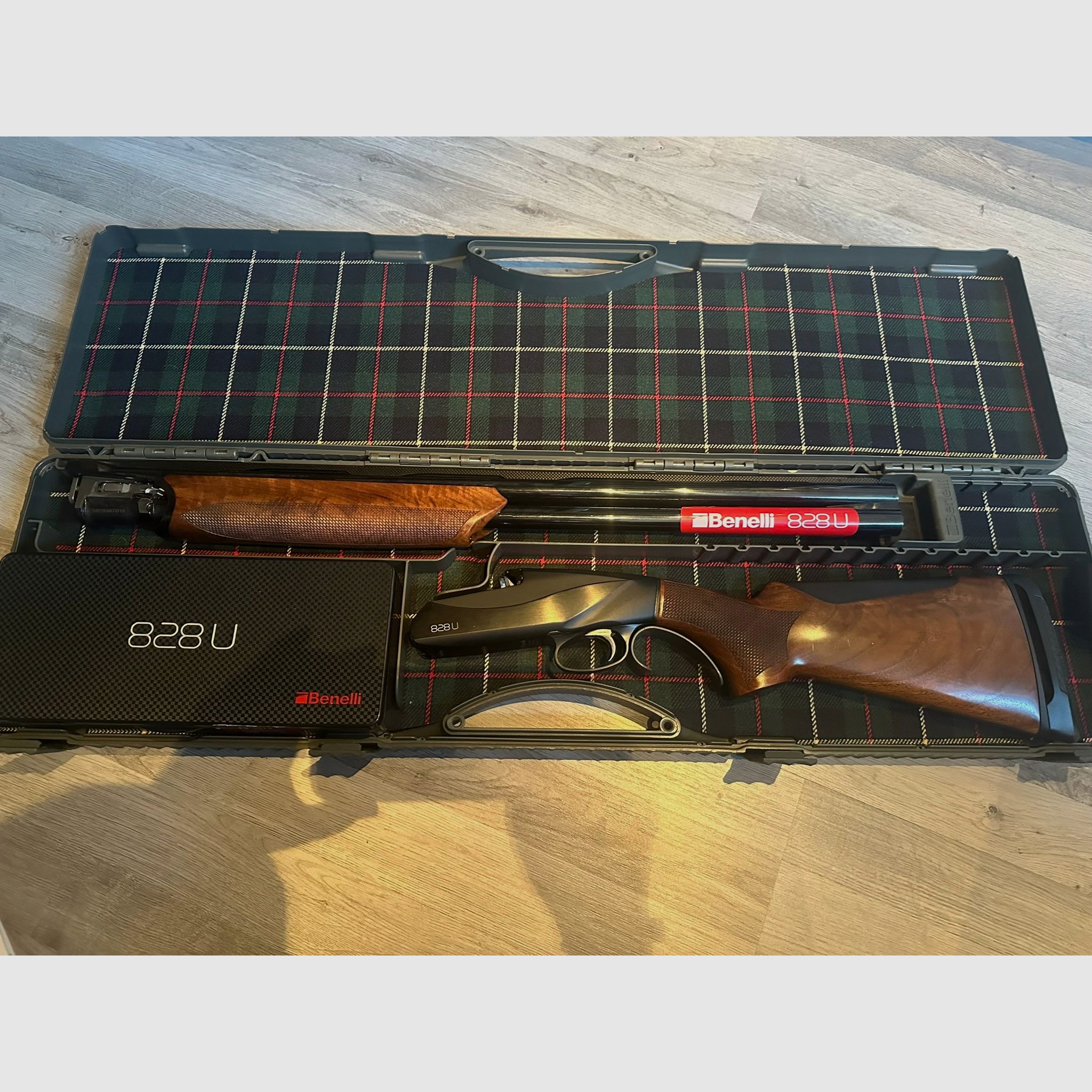 Benelli 828U Black Bockflinte Lauflänge 66 cm/Schaftlänge 345 mm