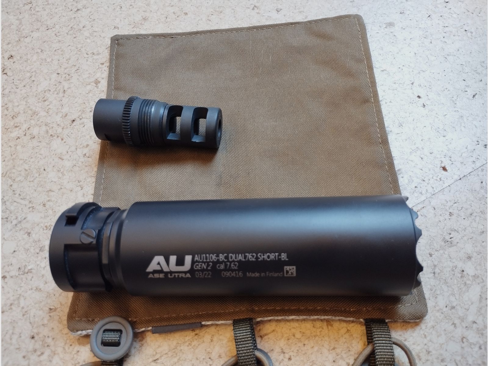 Ase Utra 762 BL Short gen 2 Schalldämpfer.308 Inkl. Mündungsbremse
