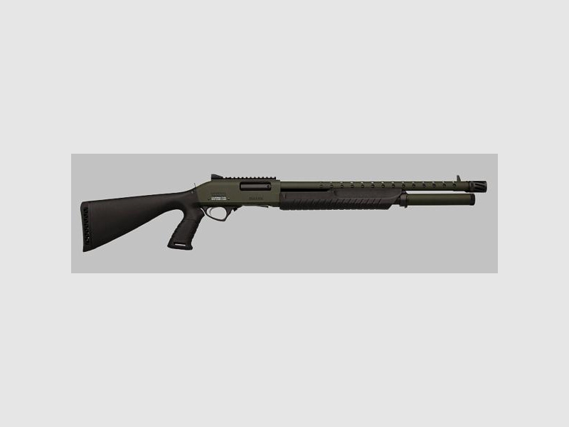 Fabarm Forend Repeating Shotgun Mod. Martial O.D. Green 12/76 LL 51cm