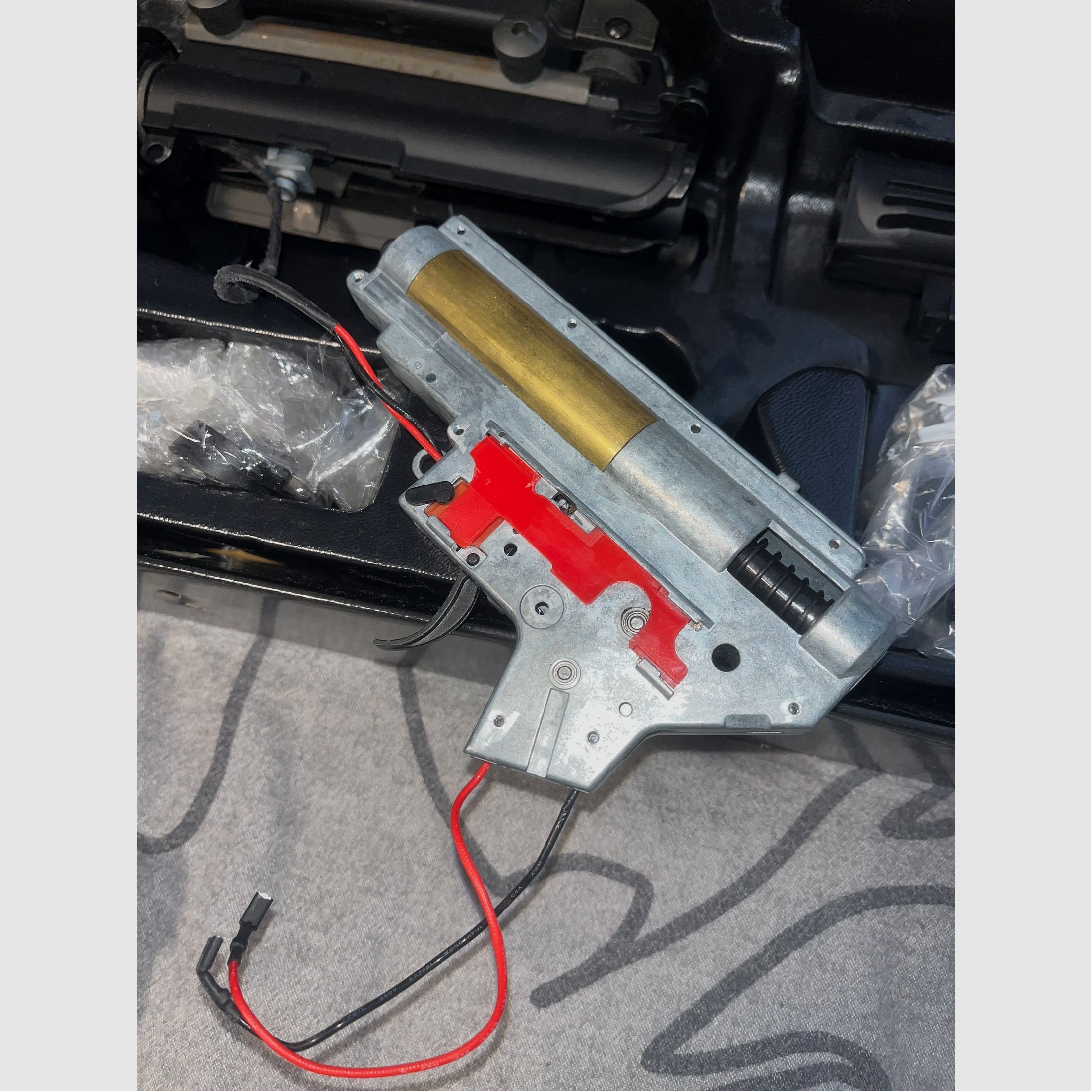 Evolution Airsoft Lone Star Border Patrol AEG Vollmetall zerlegt und mit Defekt (Beschreibung Lesen!)