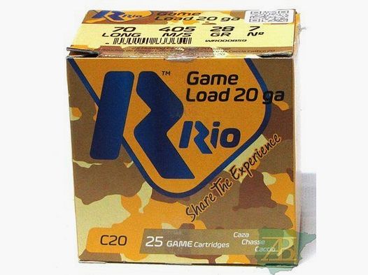 Kiste Patronen RIO Kal. 20 28gr