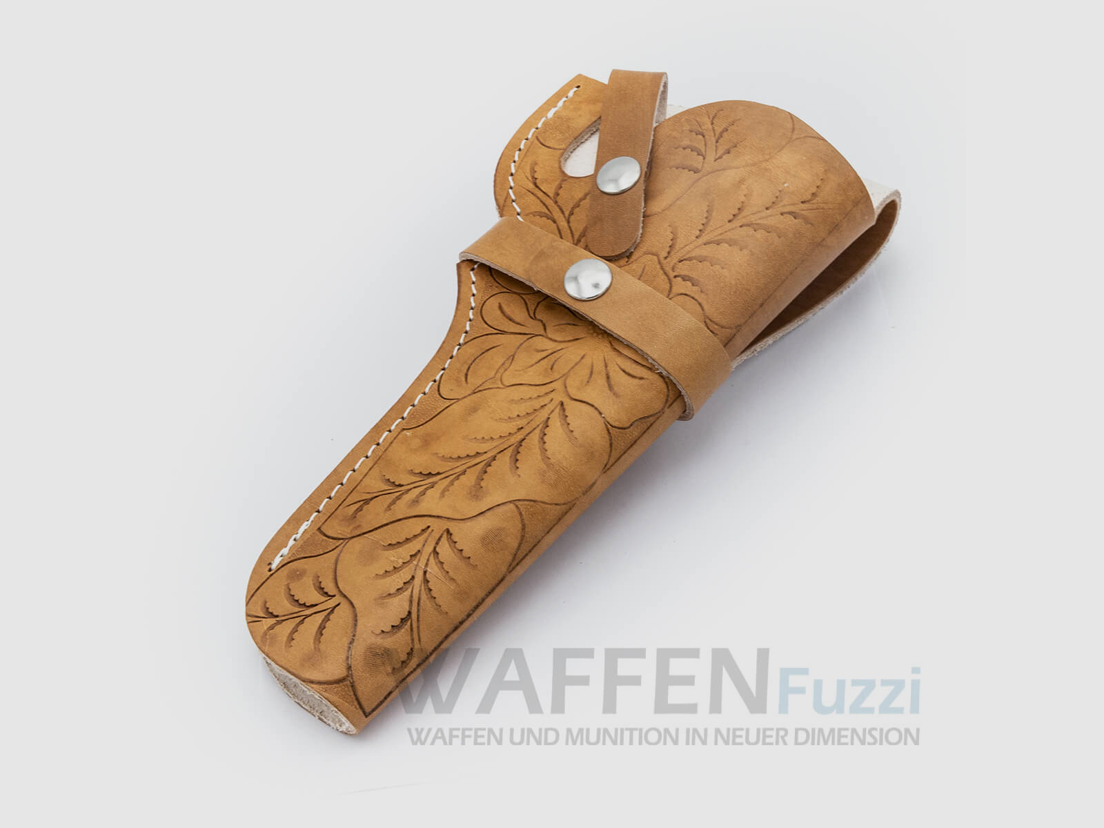 Funda western con grabado para revólver western de 6 pulgadas