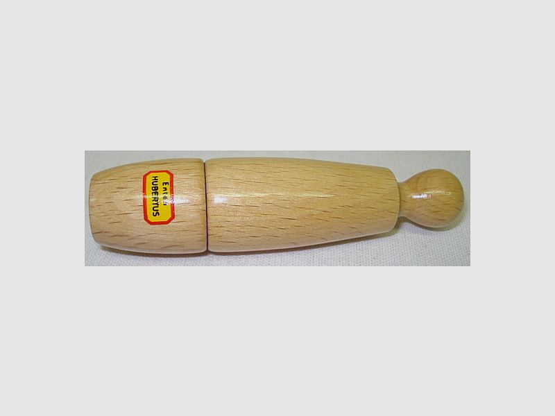 Enten-&Krähenlocker - poliertem Holz