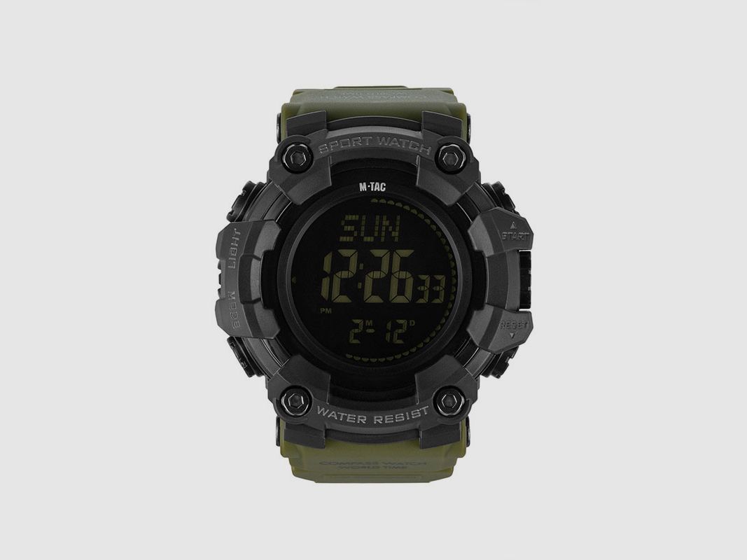 UHR – M-TAC – TAKTISCHE UHR 2037 | Oliv, Bild 1 von 8