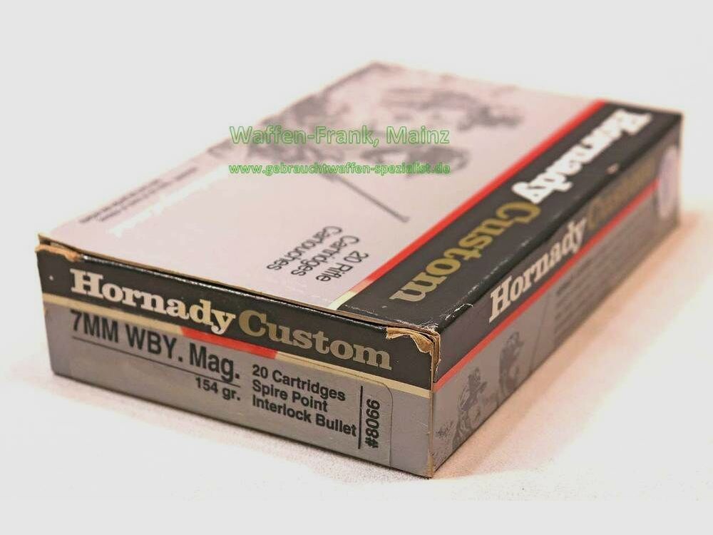 Hornady / USA Büchsenpatronen Custom 7mmWbyMag