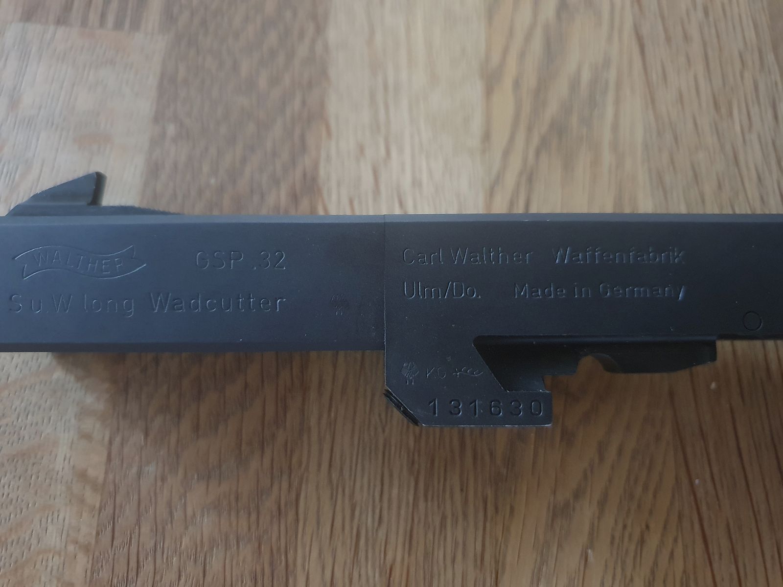 Walther GSP exchange system caliber 32 long WC