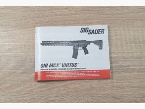 SIG SAUER MCX VIRTUS Bedienungsanleitung
