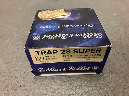 Cartucce a pallini Sellier & Bellot 12/70 - due confezioni