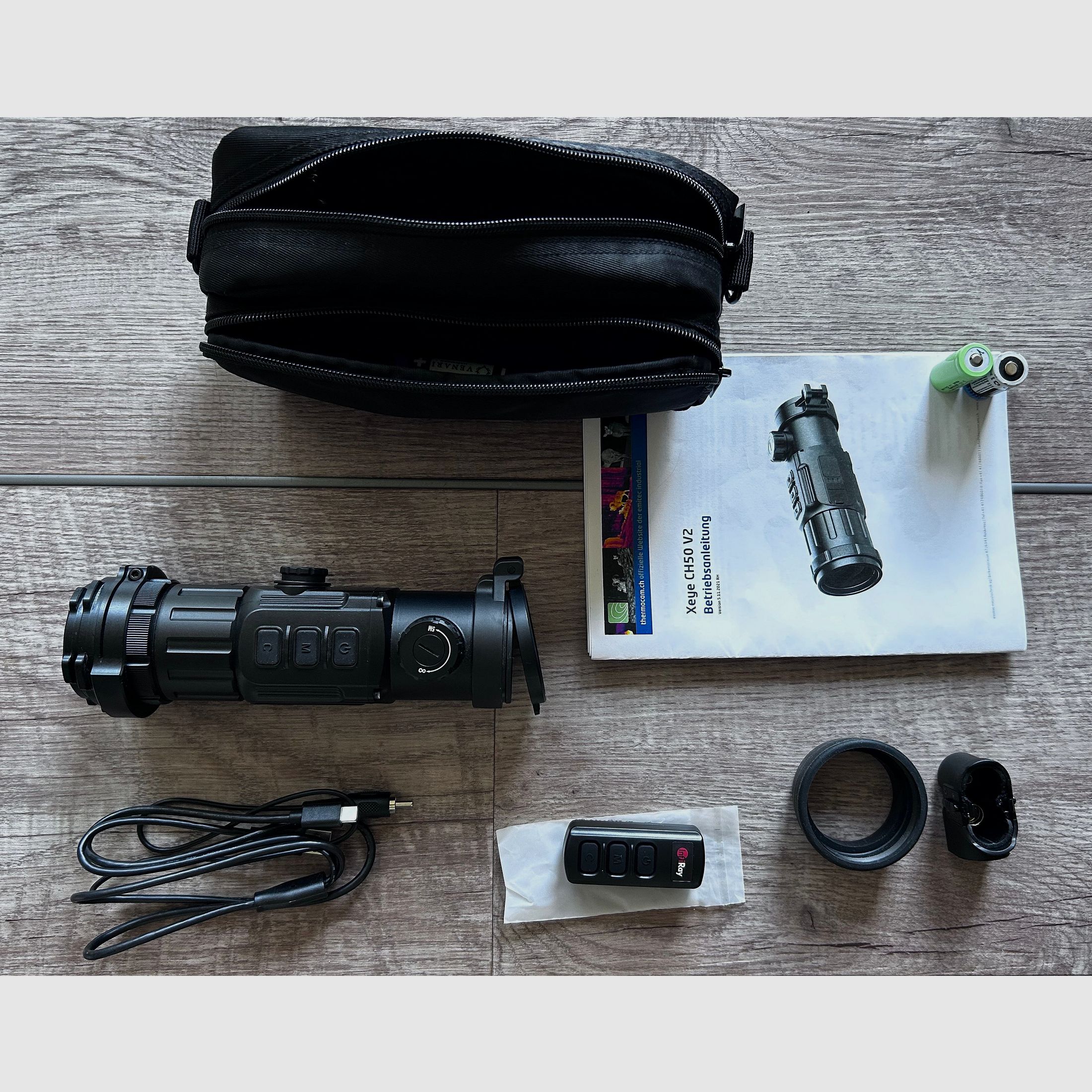 Infiray CH 50 V2 Clip dispositivo de visión térmica