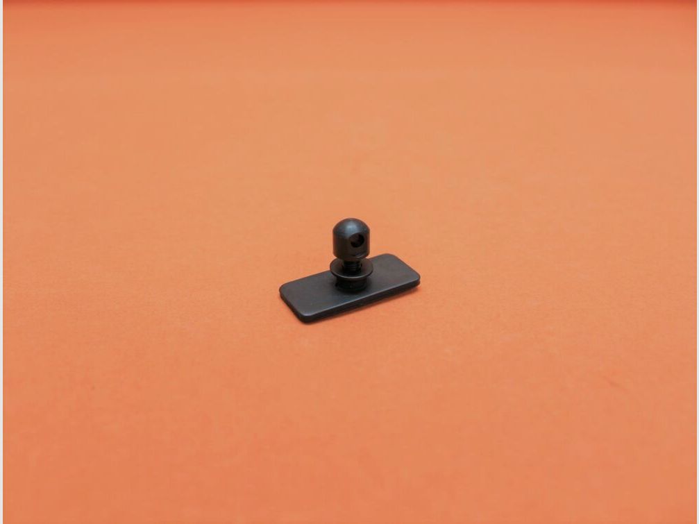 Harris Harris Adapter No.2: Riemenöse 9mm M5 mit rechteckiger gerader Platte