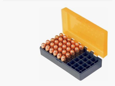SMARTRELOADER Ammo Box for 50 pcs No. 12 Cal. .45 ACP – 10 mm AUTO – .40 S&W