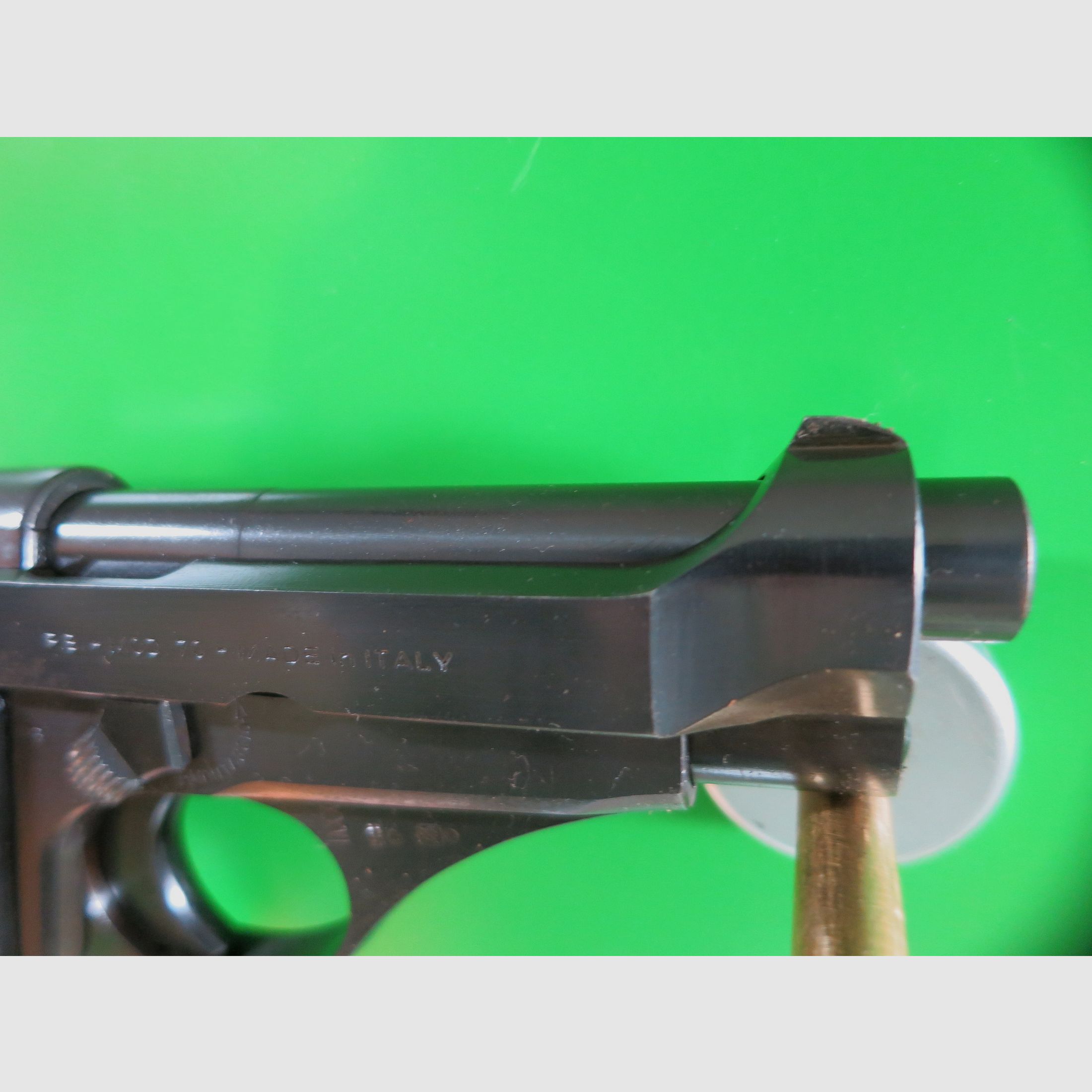 Halbautomatische  Beretta Modell 70,  7,65 mm Br. + Holster      #10