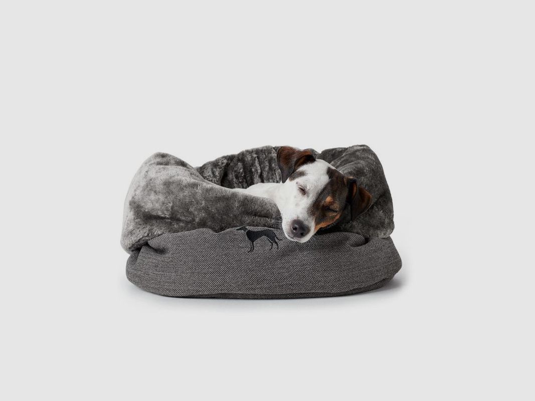 Hunter Hunde- und Katzenschlafplatz Livingston Anthrazit 45 x 45 cm