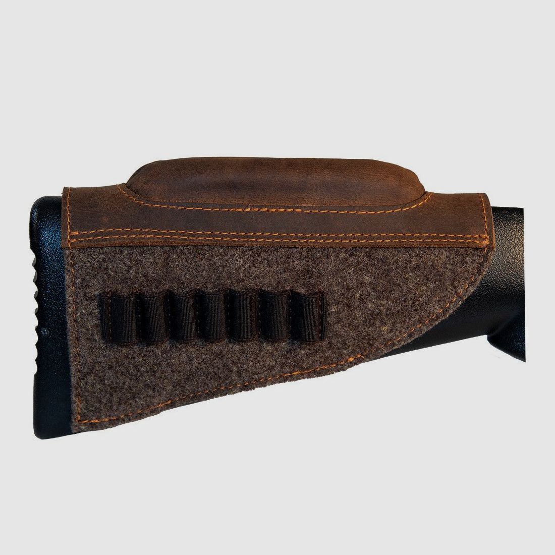 Fritzmann shoulder bag with cartridge case made of wool felt