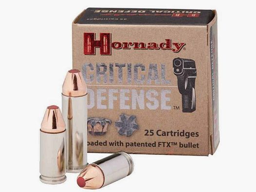 Ammunition .357 MAG HORNADY CRITICAL DEFENSE FTX