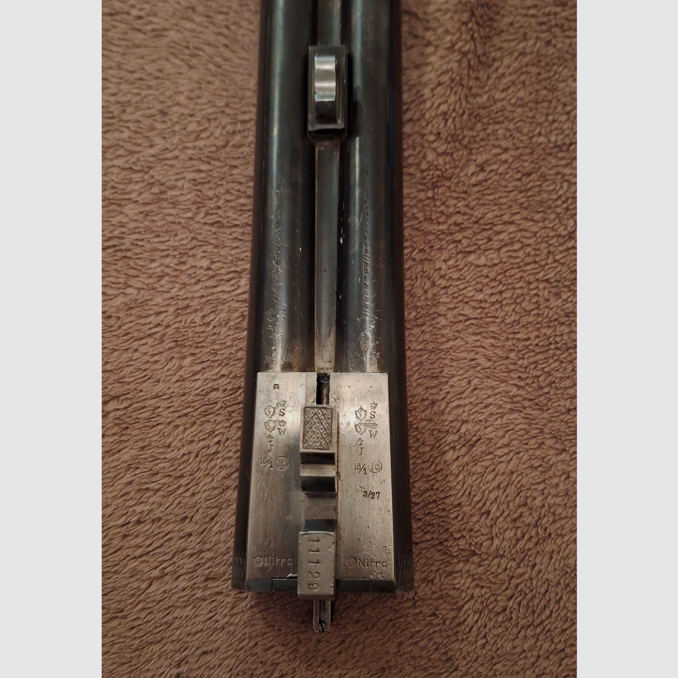 Alte Suhler Doppelflinte Sempert & Krieghoff, Kaliber 16 Rarität Selten 100 Jahre