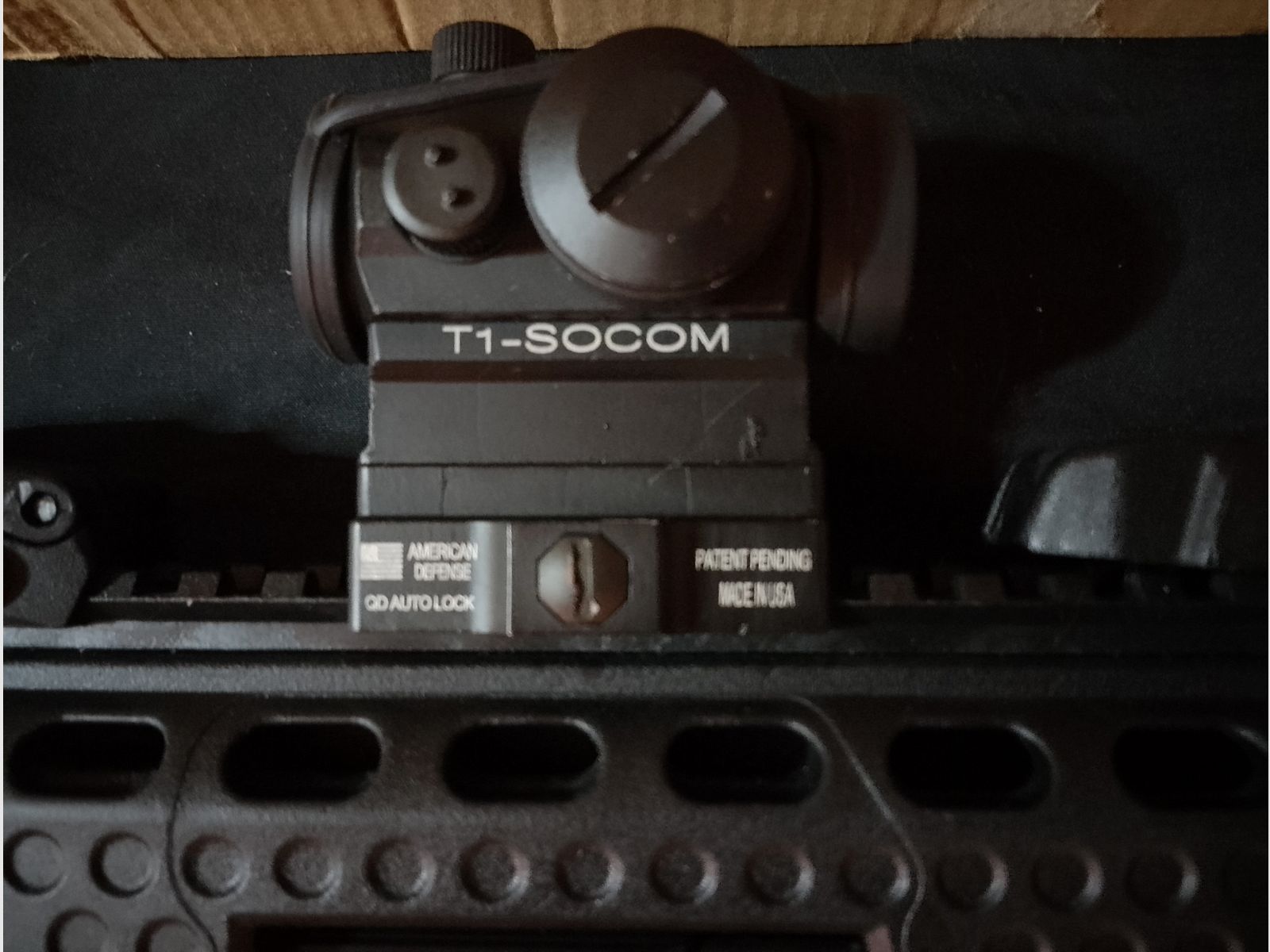RAM Cal .43 Combat (Glock) + 4 Magazine + Aps Caribe Action Conversion Kit T1-Socom Visier und Zubehör Co2 Rubberballs Paintballs