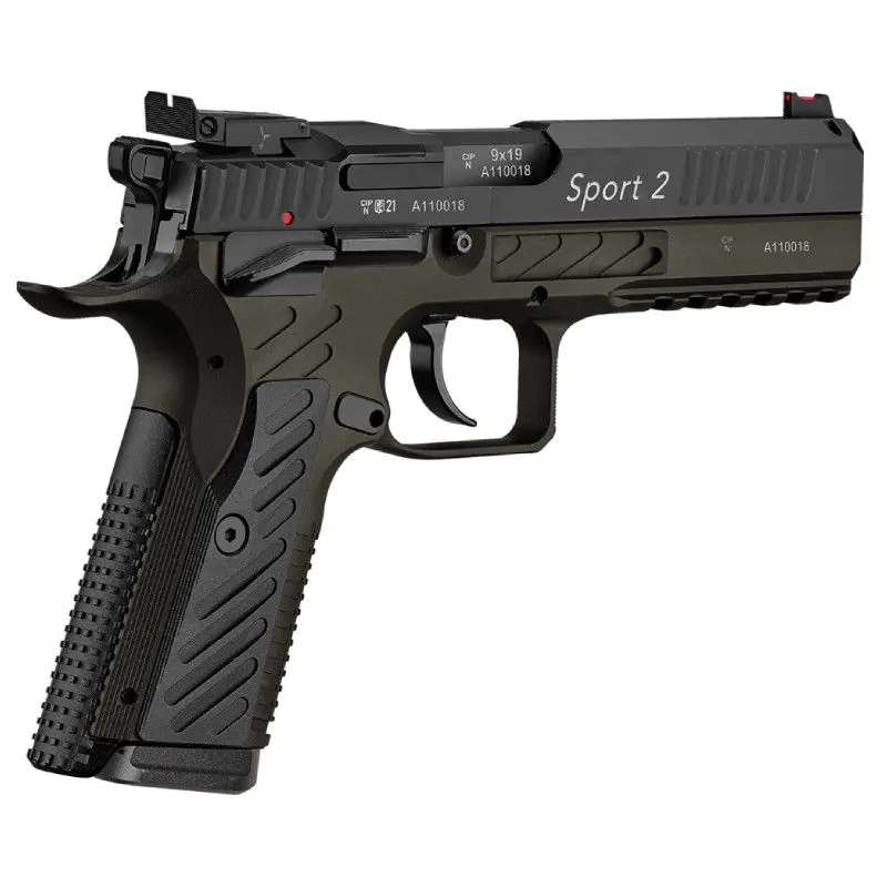 PISTOLA ARMA ZEKA AZ-P1 SPORT 2 GREEN cal. 9X19, imagen 5 de 5