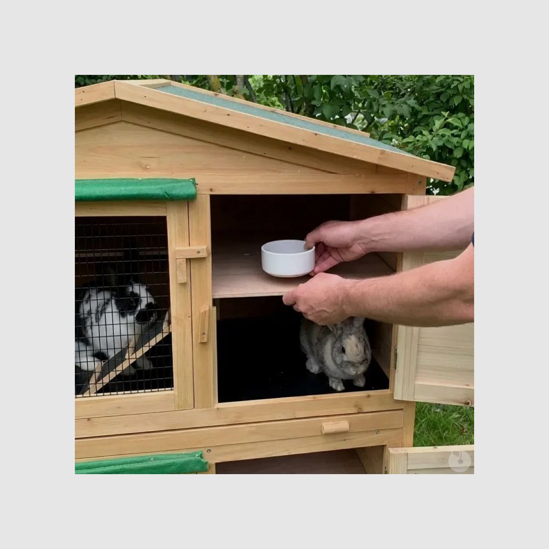 Unterkunft für Nagetiere WOHNUNG 2 Zonen 118 X 61 X 130 cm, Bild 6 von 8