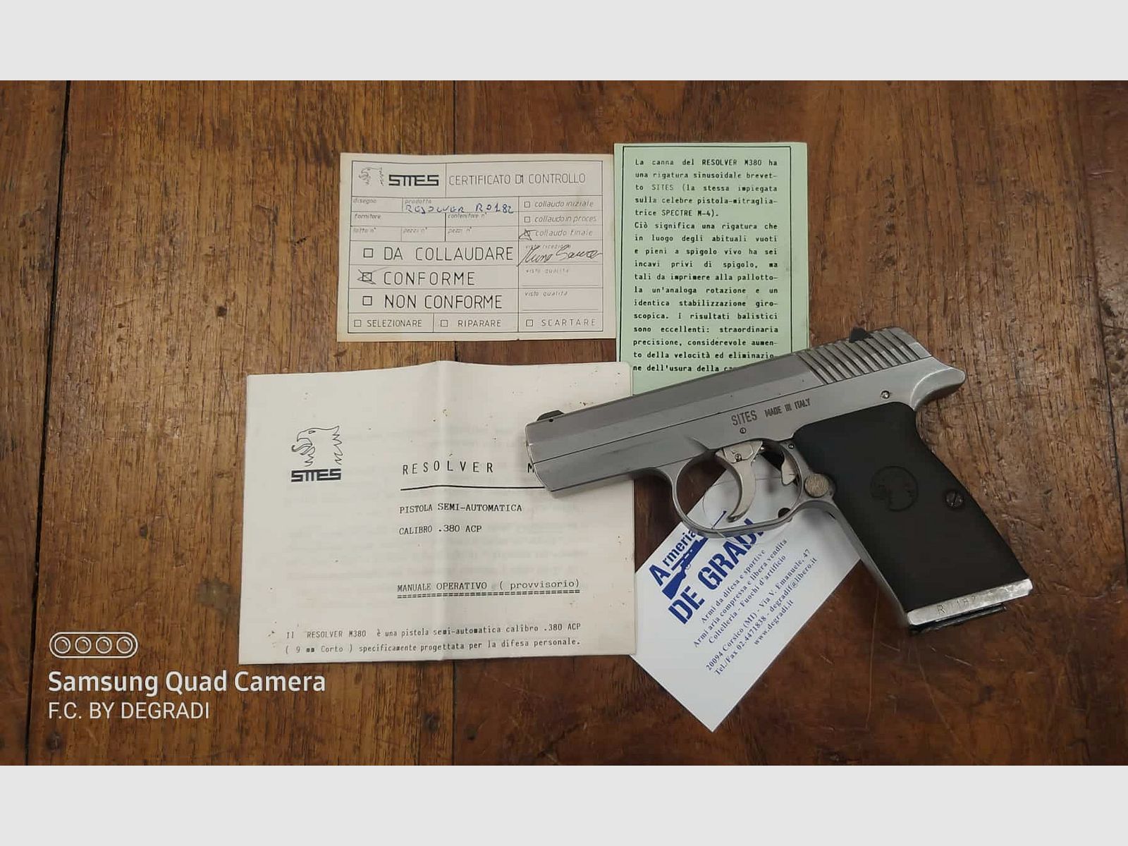 SITES RESOLVER M380 380 ACP, zdjęcie 5 z 5