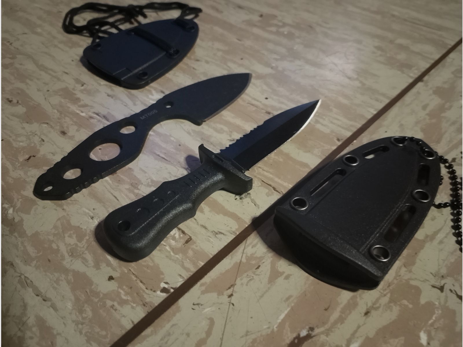 2 x Pocket Knife Mini Messer Umhängemesser Halsschmuck kleine Angelmesser Outdoor Taschenmesser neu Mini Allrounder Brieföffner 