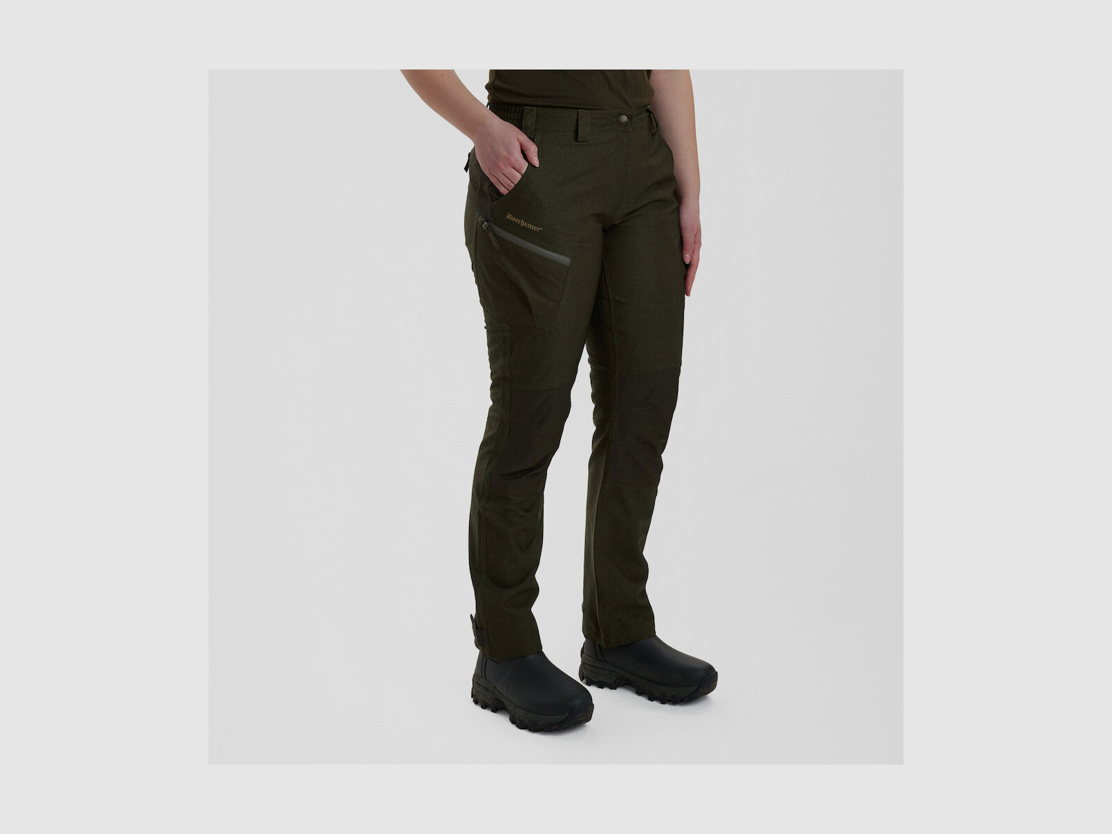 DEERHUNTER Lady Chasse Hose Olive Night Melange
