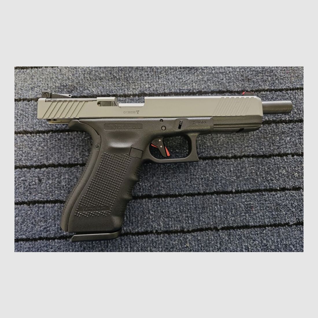 RBF Custom GLOCK 617L 9mm Luger mit M.O.S. Platte