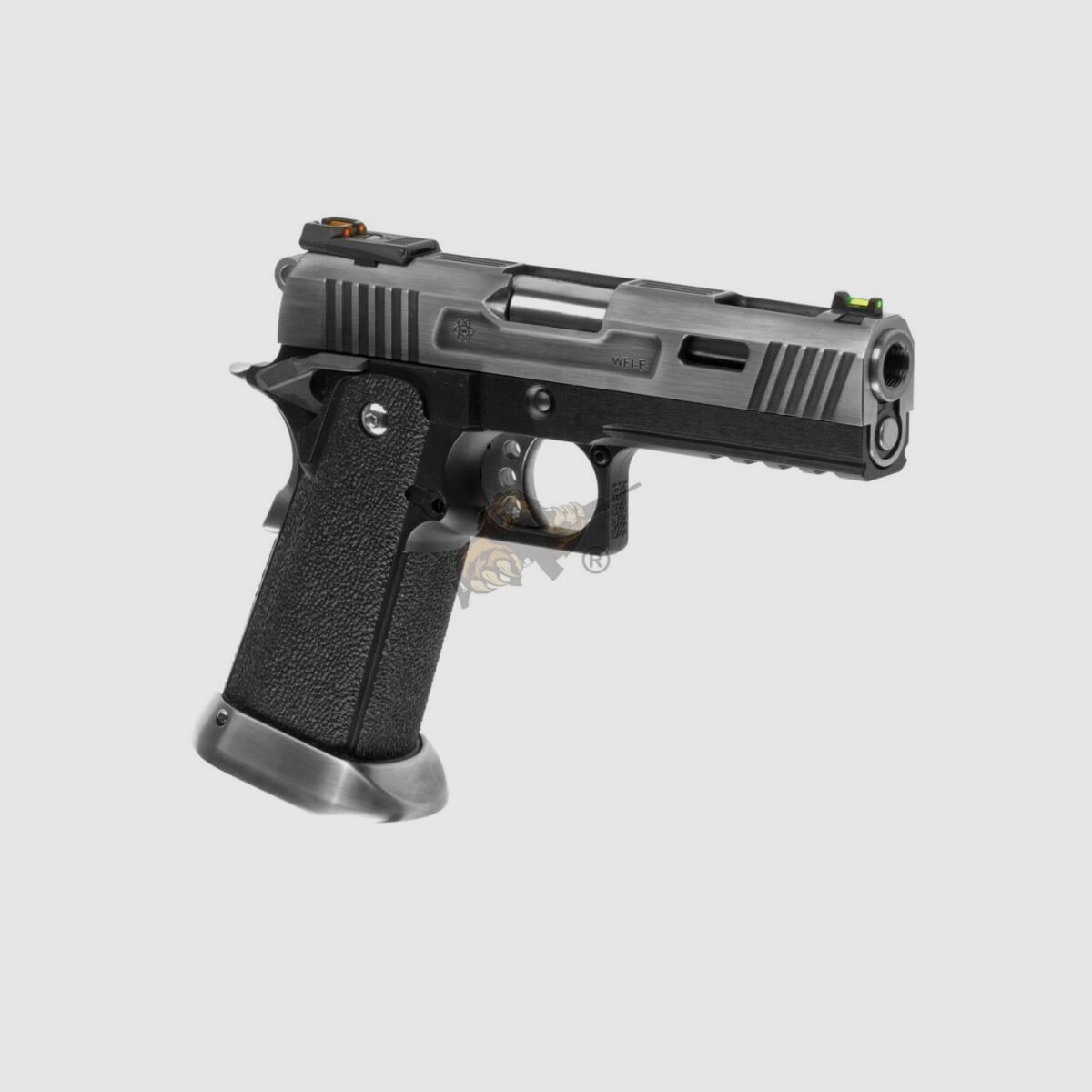 WE Hi-Capa 4.3 Force Full Metal Silver GBB -F-