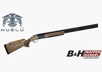 Huglu Bockdoppelflinte Victor schwarz 71cm / 76cm