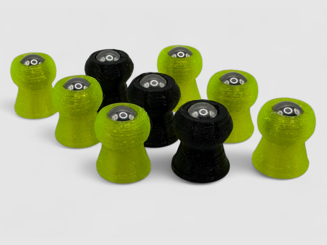 50x Diabolos set di prova, 9mm, CAL .357, riutilizzabile, AEA HP Max