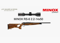 J.P. Sauer & Sohn Sauer 505 ICONIC Lochschaft HQ5 Ausstattungspaket Elegance | .308 Win. | MINOX RS-6 2.2-14x50