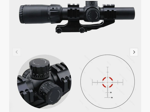 Vector Optics SCFF-36 Mustang Zielfernrohr 1-4x24 FFP