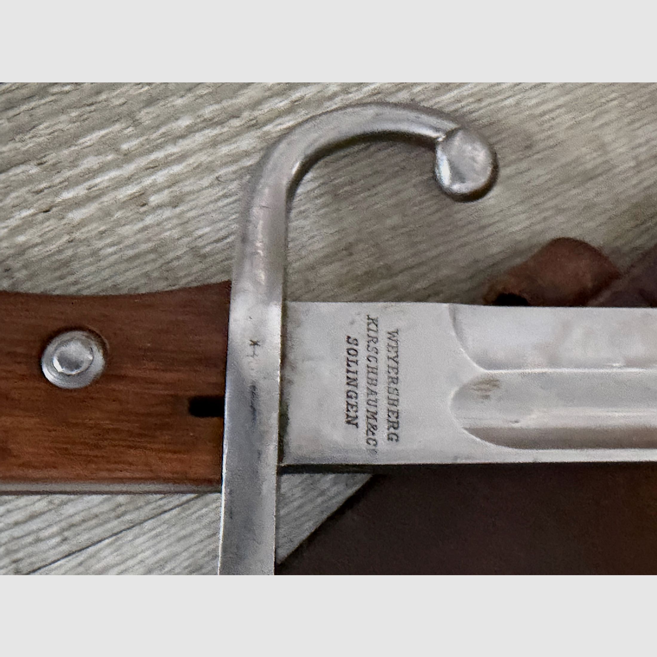 Bajonet Argentijn M 1909 Weyersberg Kirschbaum Solingen